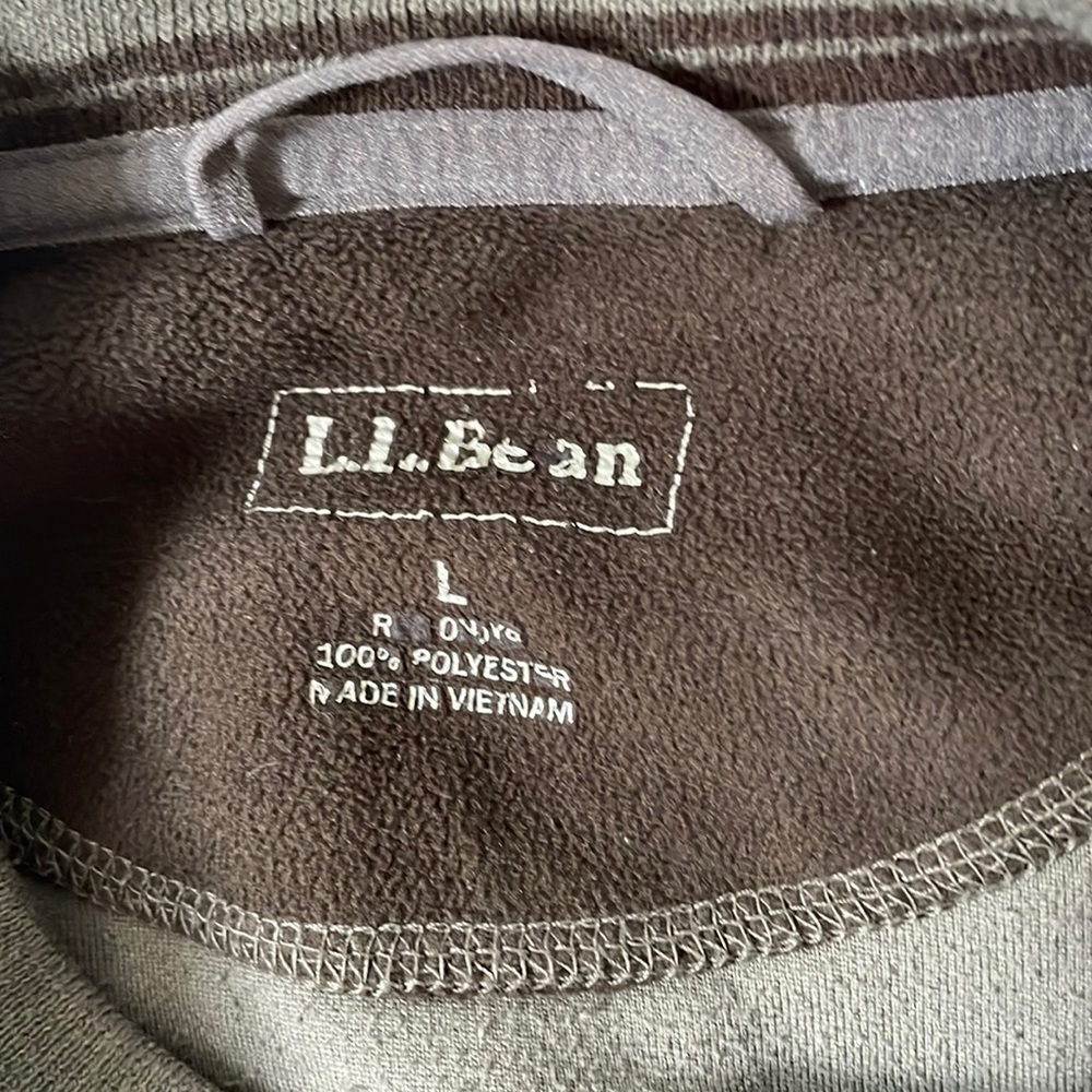 Ll Bean Brown Performance Sweatshirt - image 4